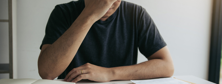 Married man stressed about finances