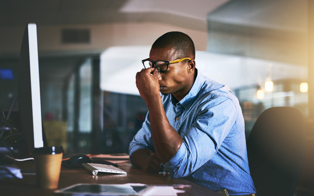 Business Person Stressed